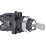   SCHNEIDER XA2EG73 Harmony Easy Series  Ø22 Kulcsos választókapcsoló3 állású, 2NO