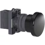   SCHNEIDER XA2ER21 Harmony Easy Series  Ø22 Nyomógomb, Ø60 gombafejű, fekete, 1NO