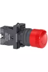SCHNEIDER XA2ES442 Harmony Easy Series  Ø22 Komplett vészgomb Ø30 fej,  piros, 1NC
