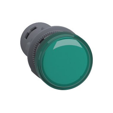 SCHNEIDER XA2EVF3LC Harmony Easy Series  Ø22 LED jelzőlámpa, 110V AC, zöld