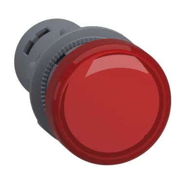 SCHNEIDER XA2EVF4LC Harmony Easy Series  Ø22 LED jelzőlámpa, 110V AC, piros