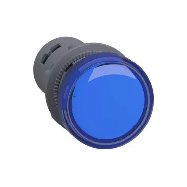 SCHNEIDER XA2EVF6LC Harmony Easy Series  Ø22 LED jelzőlámpa, 110V AC, kék