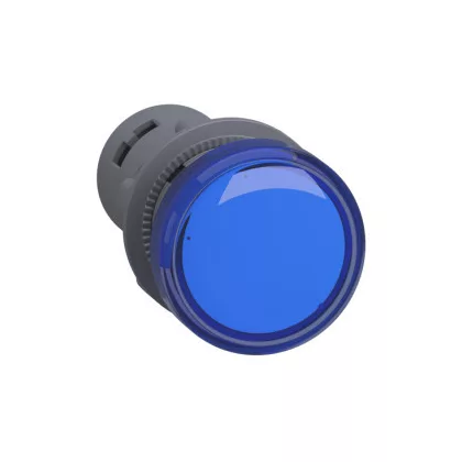 SCHNEIDER XA2EVF6LC Harmony Easy Series  Ø22 LED jelzőlámpa, 110V AC, kék