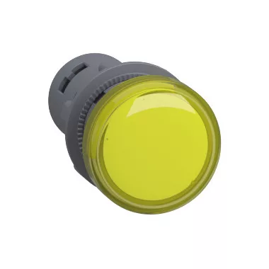 SCHNEIDER XA2EVF8LC Harmony Easy Series  Ø22 LED jelzőlámpa, 110V AC, sárga