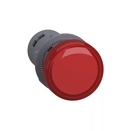 SCHNEIDER XA2EVMD4LC Harmony Easy Series  Ø22 LED jelzőlámpa, 220V DC, piros