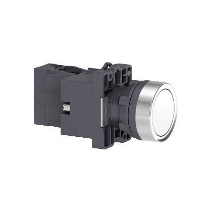   SCHNEIDER XA2EW31B1 Harmony Easy Series  Ø22 Világító nyomógomb, fehér, 24V AC/DC,1NO