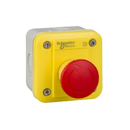 SCHNEIDER XALEK178F Tokozott nyomógomb, vészleállító funkció