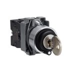   SCHNEIDER XB2BG25C Easy Harmony XB2, Választókapcsoló, 2 állású, 1 NO 1 NC, fém, 22mm