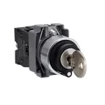   SCHNEIDER XB2BG53C Easy Harmony XB2, Választókapcsoló, 3 állású, 2 NO, fém, 22mm