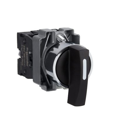   SCHNEIDER XB2BJ53C Easy Harmony XB2, Választókapcsoló, 3 állású, 2 NO, fém, 22mm, visszatérő