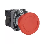   SCHNEIDER XB2BS542C Easy Harmony XB2, Vészgomb, piros, 1 NC, fém, 22mm, fej 40mm