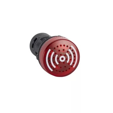 SCHNEIDER XB2BSB4LC Easy Harmony XB2, Berregő, piros, AC/DC 24V, világító, műanyag, 22mm