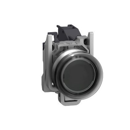   SCHNEIDER XB4BP21GEX Harmony ATEX DG komplett nyomógomb, Ø22, védősapkás, 1NO, fekete