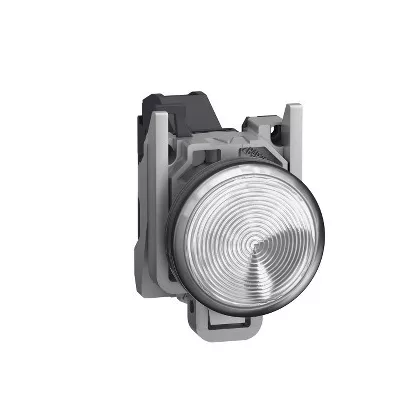   SCHNEIDER XB4BVBM1GEX Harmony ATEX DG komplett LED jelzőlámpa, Ø22, 24-240 VAC/DC, fehér