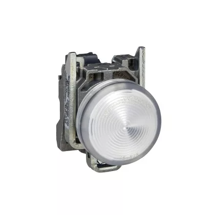   SCHNEIDER XB4BVCUST02 Harmony komplett fém BA9s foglalatos jelzőlámpa, Ø22, 250V, személyre szabott