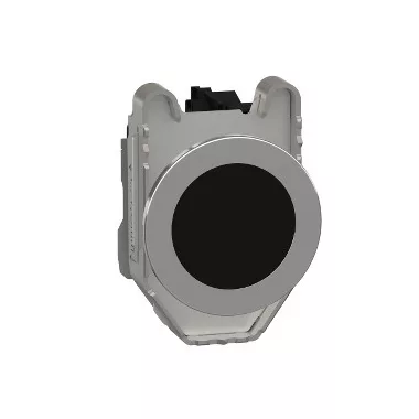 SCHNEIDER XB4FA21 Harmony panelbe süllyesztett komplett fém nyomógomb, Ø30, visszatérő, 1NO, fekete