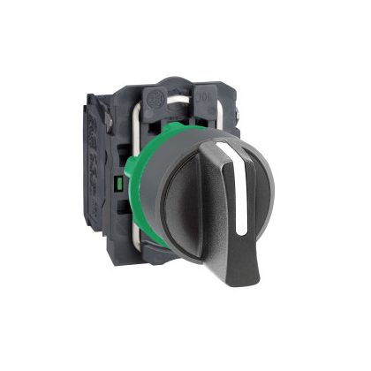   SCHNEIDER XB5ADCUST01 Harmony komplett műanyag választókapcsoló, Ø22, személyre szabott