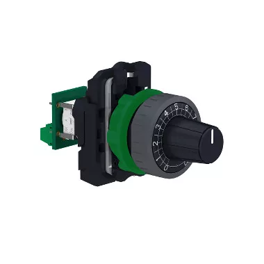 SCHNEIDER XB5ADCUST02 Harmony komplett műanyag potencióméter, Ø22, személyre szabott