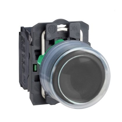   SCHNEIDER XB5APCUST01 Harmony komplett műanyag nyomógomb, Ø22, védősapkás kiálló profil, személyre szabott