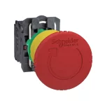 SCHNEIDER XB5AS84462 Vészgomb 1N + 1NC MC