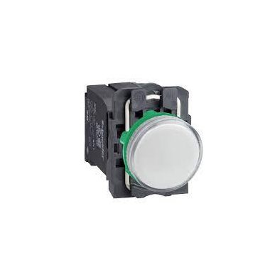 SCHNEIDER XB5AVCUST01 Harmony komplett műanyag LED jelzőlámpa, Ø22, 400 VAC, személyre szabott