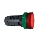   SCHNEIDER XB5EVB4 Harmony műanyag monolitikus LED jelzőlámpa, Ø22, 24 VAC/DC, piros