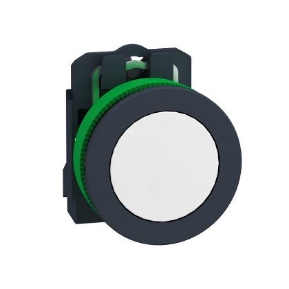 SCHNEIDER XB5FACUST01 Harmony panelbe süllyesztett komplett műanyag nyomógomb, Ø30, személyre szabott