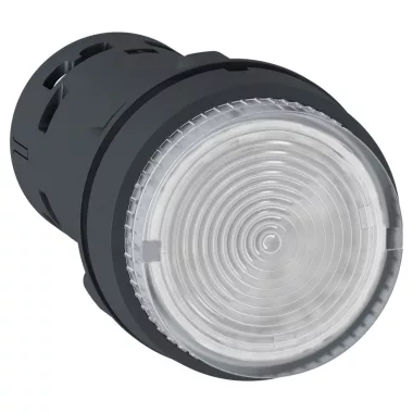 SCHNEIDER XB7NW37B1 világító nyomógomb - LED - visszaálló -1NO - víztiszta - 24V