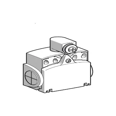 SCHNEIDER XCKT2101G11 XCKT komplett moduláris végálláskapcsoló, műanyag, kompakt 58x51x20mm formátumú, 2p (NC+NO)