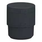 SCHNEIDER XVB7C21B Base Module, Harmony XVB7 Modular Tower Light, Ø70mm, 24V AC/DC base with adapter and cover, Grey