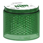 SCHNEIDER XVB7C23 Light Module, Harmony XVB7 Modular Tower Light, Green, Ø70mm, Steady, Colored Lens