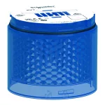 SCHNEIDER XVB7C26 Light Module, Harmony XVB7 Modular Tower Light, Blue, Ø70mm, Steady, Colored Lens