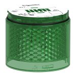   SCHNEIDER XVB7C53 Light Module, Harmony XVB7 Modular Tower Light, Green, Ø70mm, Blinking, Colored Lens