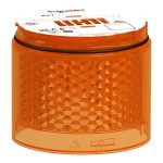   SCHNEIDER XVB7C55 Light Module, Harmony XVB7 Modular Tower Light, Orange, Ø70mm, Blinking, Colored Lens