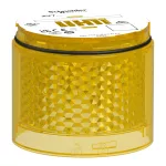   SCHNEIDER XVB7C58 Light Module, Harmony XVB7 Modular Tower Light, Yellow, Ø70mm, Blinking, Colored Lens