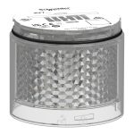   SCHNEIDER XVB7CM9 Light Module, Harmony XVB7 Modular Tower Light, Multi Pattern & Colored, Ø70mm, Clear Lens