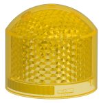   SCHNEIDER XVB7L68 Light Module Beacon, Harmony XVB7 Modular Tower Light, Yellow, Ø70mm, Flashing, Colored Lens
