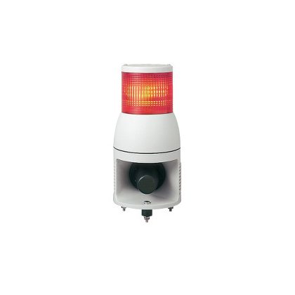   SCHNEIDER XVC1M1HK Harmony XVC monolitikus Ø100 fényoszlop, 1 piros folyamatos/villogó, hangjelzővel, 100-240 VAC