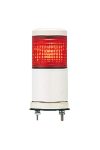 SCHNEIDER XVC6B15SK Harmony XVC monolitikus Ø60 fényoszlop, 1 piros folyamatos/villogó, hangjelzővel, 24 VAC/DC