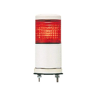 SCHNEIDER XVC6B15SK Harmony XVC monolitikus Ø60 fényoszlop, 1 piros folyamatos/villogó, hangjelzővel, 24 VAC/DC