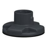   SCHNEIDER XVZ01 Universal Mounting Accessory, Harmony XV4/XV6/XVB7 Modular Tower Light, Plastic Fixing Plate, Grey