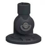 SCHNEIDER XVZ06 Universal Mounting Accessory, Harmony XV4/XV6/XVB7 Modular Tower Light, Plastic Foldable Bracket, Grey