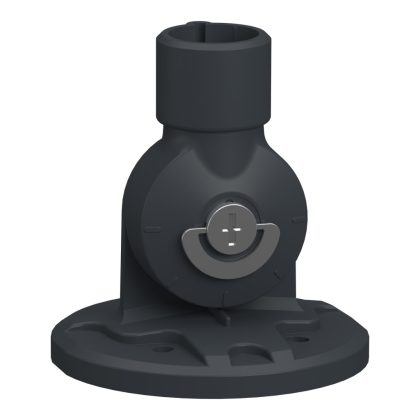   SCHNEIDER XVZ06 Universal Mounting Accessory, Harmony XV4/XV6/XVB7 Modular Tower Light, Plastic Foldable Bracket, Grey