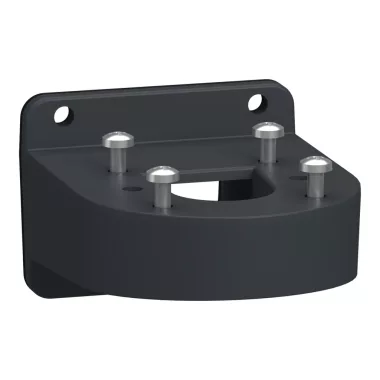 SCHNEIDER XVZ09 Universal Mounting Accessory, Harmony XV6/XVB7 Modular Tower Light, Plastic Wall Mount Bracket, Grey