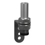   SCHNEIDER XVZ100T Universal Mounting Accessory, Harmony XV4/XV6/XVB7 Modular Tower Light, Metal L Bracket & 100mm Alu Pole