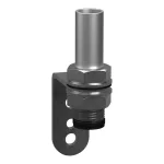 SCHNEIDER XVZ100T Universal Mounting Accessory, Harmony XV4/XV6/XVB7 Modular Tower Light, Metal L Bracket & 100mm Alu Pole