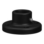   SCHNEIDER XVZ11 Universal Mounting Accessory, Harmony XV4/XV6/XVB7 Modular Tower Light, Metal Fixing Plate, Black