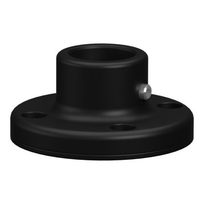   SCHNEIDER XVZ11 Universal Mounting Accessory, Harmony XV4/XV6/XVB7 Modular Tower Light, Metal Fixing Plate, Black