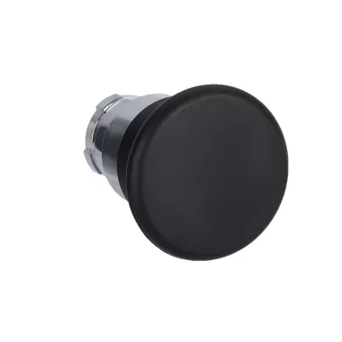 SCHNEIDER ZB2BC2C Easy Harmony XB2, Nyomógomb fej, gombafejű, fekete, fém, 22mm, head 40mm, visszatérő