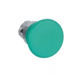   SCHNEIDER ZB2BC3C Easy Harmony XB2, Nyomógomb fej, gombafejű, zöld, fém, 22mm, head 40mm, visszatérő
